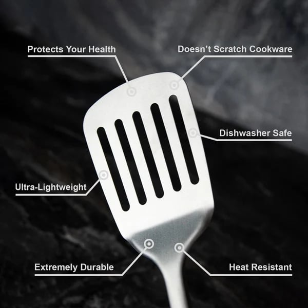 ✅148% Pure Titanium Spatula / Utensils